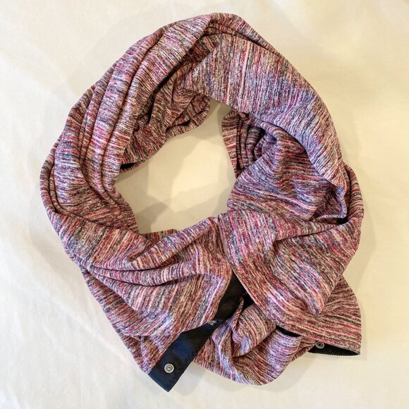 Lululemon Pink Vinyasa Scarf with Snap Buttons - Picture 3 of 3